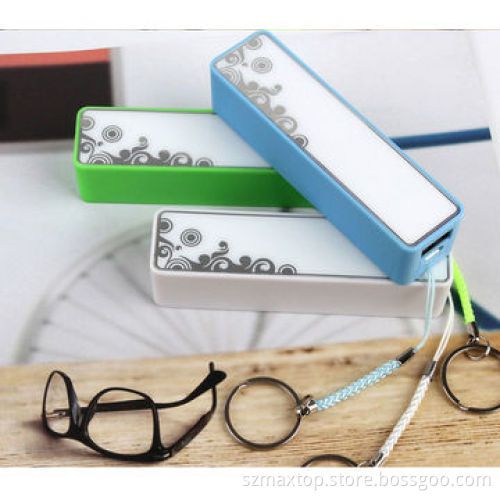 Emergency Mobile Power Bank, Perfume, 2,600mAh with New Print